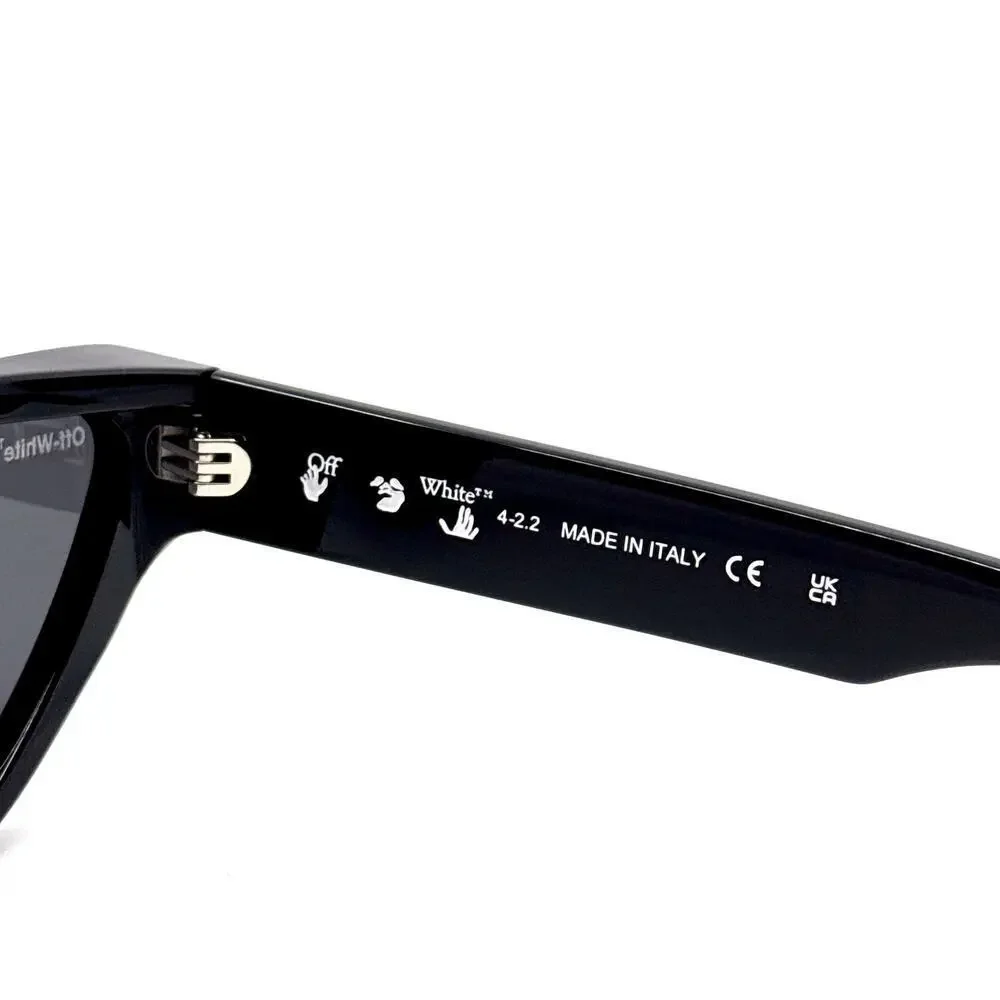 NEW!!! OFF-WHITE Sunglasses EDVARD OERI045 1007 Authentic